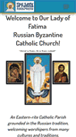 Mobile Screenshot of byzantinecatholic.org